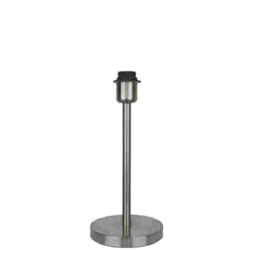 SPOKE BRUSHED CHROME TABLE LAMP BASE