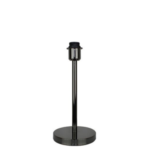 SPOKE GUNMETAL TABLE LAMP BASE