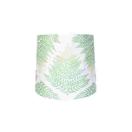 GREEN FERN 8-9-8 FABRIC SHADE