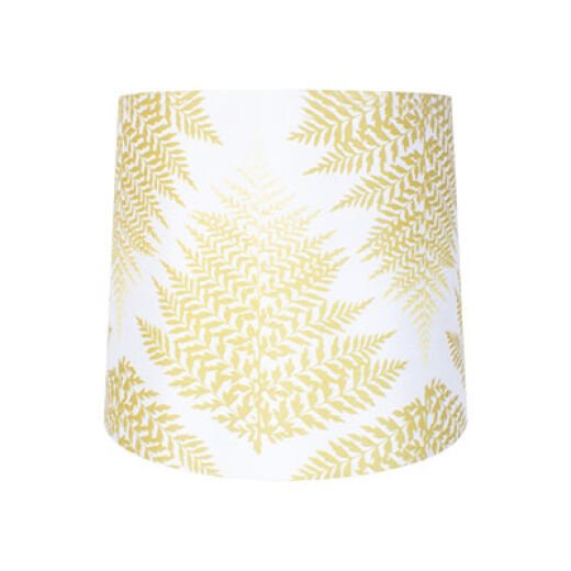 GOLD FERN 12-14-12 FABRIC SHADE