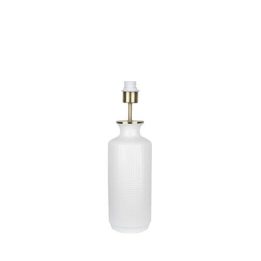 DOVER WHITE TABLE LAMP BASE