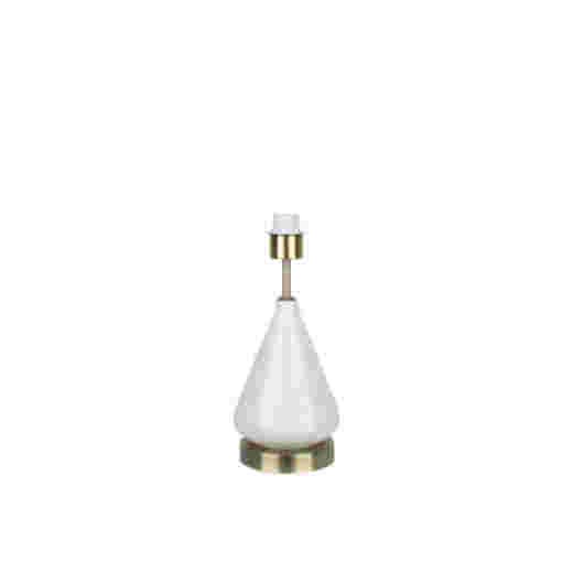 SOLNA WHITE TABLE LAMP BASE