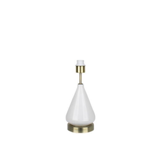 SOLNA WHITE TABLE LAMP BASE
