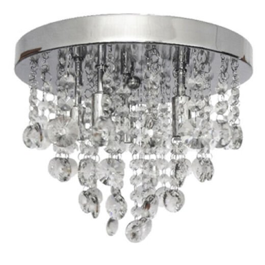 ODESSA CHROME/CRYSTAL 35CM 9 LIGHT CTC