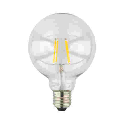 LED G95 4W E27 WARM WHITE CLEAR LAMP