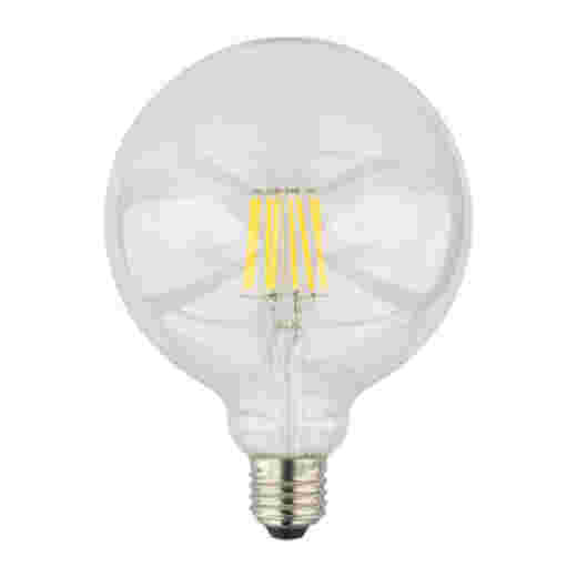 LED G125 4W E27 WARM WHITE CLEAR LAMP