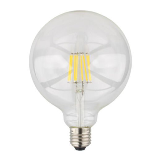LED G125 4W E27 WARM WHITE CLEAR LAMP