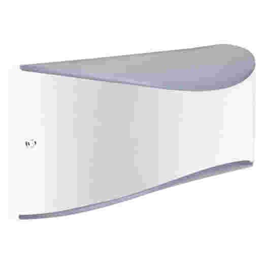 RIGEL 10W 3000K IP65 WHITE LED EXTERIOR WALL LIGHT