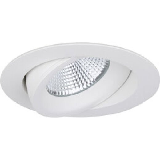 JUNISTAR LUX 8W 3000K IP44 WHITE ROUND LED DOWNLIGHT